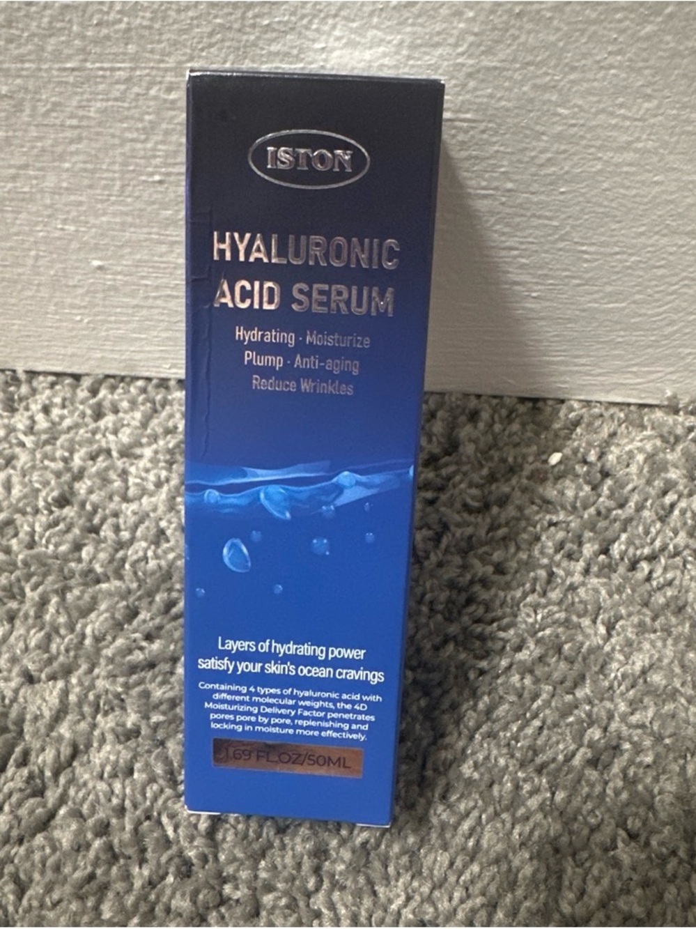 Hyaluronic Acid Serum – Hydrating Blue Face Serum